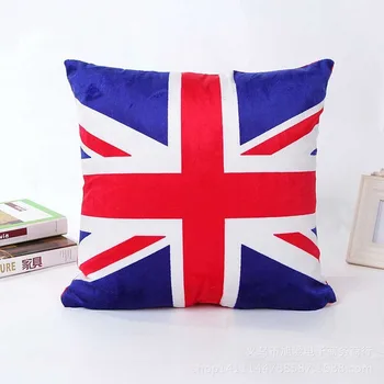 Наволочка мода Англия британский флаг подушка скольжения Соединенного Королевства флаг наволочка УКЦ чехол крышка