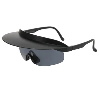 Велосипедные очки в большой оправе для мужчин и женщин, модные и красочные солнцезащитные очки, Персонализированные солнцезащитные очки с полями