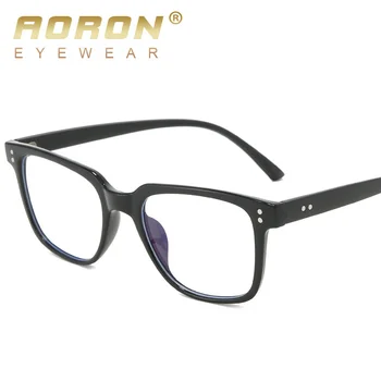 новые пластиковые очки с плоскими линзами в синей светонепроницаемой оправе, могут быть оснащены компьютерными очками для близорукости a638