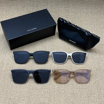 2023 Новые солнцезащитные очки GM Fashion GENTLE PLOT Для женщин и мужчин, Ацетатные трендовые Квадратные солнцезащитные очки Monster UV400 с оригинальным чехлом