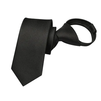 2021 Новый Модный Повседневный Корейский стиль, Узкий галстук на молнии Для мужчин, Высококачественный 5,5 См Тонкий Детский Студенческий галстук, Черная подарочная коробка