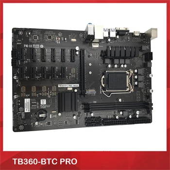 Оригинальная Специализированная Материнская плата Для BIOSTAR TB360-BTC PRO 12 С поддержкой процессора 8/9 поколения DDR4, хорошего качества