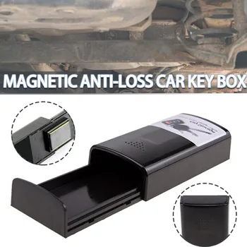 Портативный черный сейф для ключей 107*56*27 мм, креативные автомобильные ключи, секретные ящики для кемпинга, грузовика, домашнего офиса