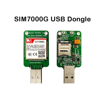 SIMCOM SIM7000G USB-ключ LTE Cat-M NB-IoT Четырехдиапазонный модуль GPRS/EDGE глобальная версия Deutsche Telekom ORANGE PTCRB