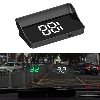 HUD GPS Головной дисплей Спидометр, одометр, цифровая скорость автомобиля, миль / ч, Универсальный головной дисплей, аксессуары для автомобильной электроники