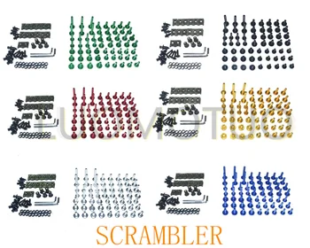 Для мотоцикла TRIUMPH SCRAMBLER 2006-2015 Полный комплект болтов для обтекателя Кузова