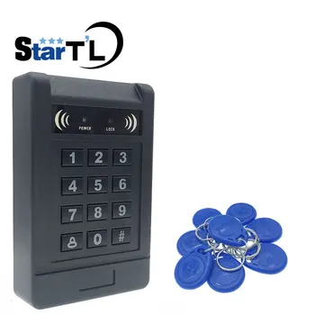 Система контроля доступа к бесконтактной двери RFID с клавиатурой RFID/EM с возможностью подключения внешнего считывателя