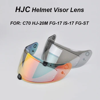 HJC HJ-20M Шлем с Козырьком, Объектив Casco HJC C70 IS-17 FG-17 FG-stfполный Шлем для лица, Аксессуары для мотоциклов, Capacete Para, Лобовое Стекло для Мото