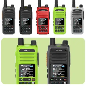 Talkpod A36Plus Портативная Рация FM AM Двухстороннее радио UHF VHF AM FM Многодиапазонные Приемопередатчики Беспроводной Цветной Дисплей