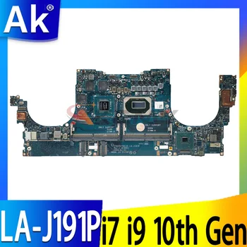Для DELL XPS 15 9500 Материнская плата ноутбука с процессором I7/I9 GTX1650/GTX1650TI 4 ГБ FDQ50 FDC55 LA-J191P CN-0RHXRG CN-0XWT2F