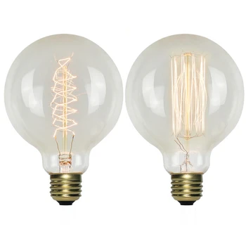 Лампа Эдисона, антикварная лампа Эдисона, Простая в установке, из высококачественных материалов, подвесной светильник E27, вневременной дизайн, Ретро-лампа
