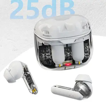 Беспроводные наушники, портативное сенсорное управление в ухе, Bluetooth-совместимая игровая гарнитура с шумоподавлением 5,3 дюйма, товары для дома