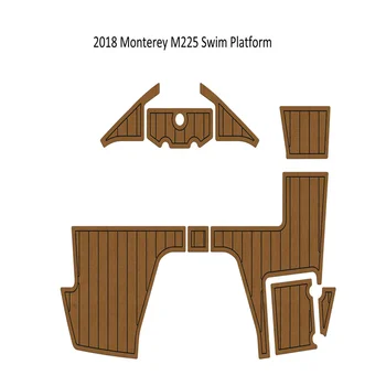2018 Monterey M225, коврик для плавания, подножка для лодки, пенопласт EVA, коврик для пола из искусственного тика