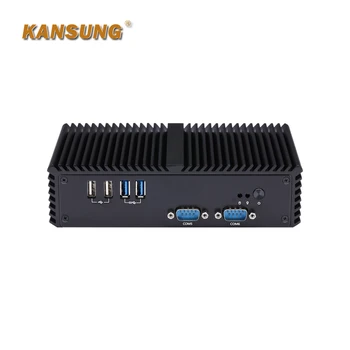 KANSUNG K4005UP6 DDR3 До 8G HD Graphics 4400 Мини-ПК 4005U Двухъядерный процессор 2 LAN 6 RS-232 С поддержкой AES-NI Компьютер