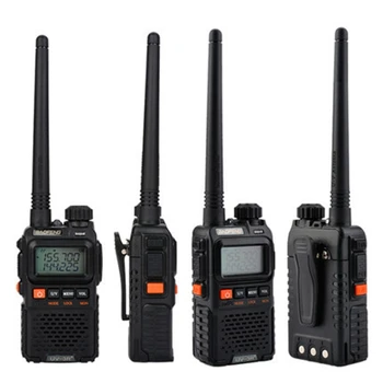 Двухстороннее Радио, Длинные Рации для взрослых, BF-UV-3R, Ручное двухстороннее радио, перезаряжаемое с фонариком 69HA