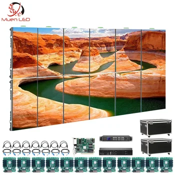 ARC3.91 4.81 применяется к 12 частям светодиодного дисплея 500x1000 мм, арендуемой на внутренней сцене панели digital signage advertising wall Muen