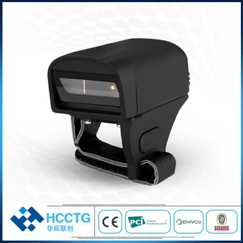 2D кольцевой сканер штрих-кода с CMOS-видео Android Bluetooth кольцевой сканер штрих-кода HS-S02