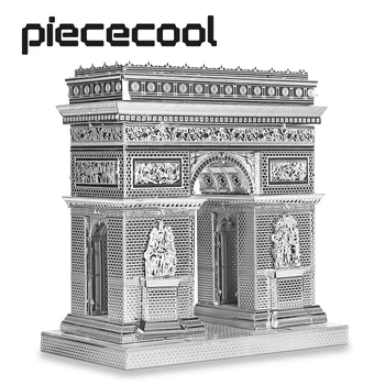 Классные 3D металлические пазлы Триумфальная арка, конструкторы, пазлы для подростков, наборы моделей 