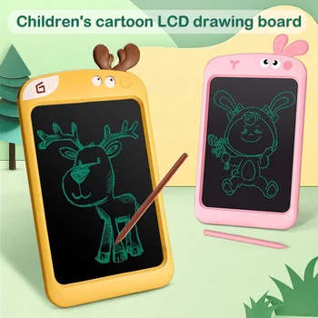 ЖК-планшет для письма, детские игрушки, 8,5-дюймовая Детская доска для рисования, Электронные Планшеты для рисования, Обучающие Развивающие Игрушки-Динозавры, Детские игрушки
