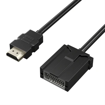 Подключение автомобильной системы A/V HD-кабель HDMI-Совместимость1.4 Штекер типа E К штекерному разъему Типа A, совместимому с автомобилем Hyundai H1