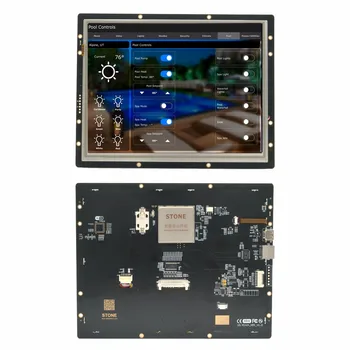 10,4-дюймовый TFT LCD с углом обзора 80/80/80/80, срок службы впечатляющие 30 000 часов работы TFT LCD-модуля - это целая система отображения