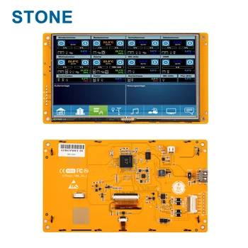 7-Дюймовый HMI TFT ЖК-дисплей с Программируемым Логическим ЖК-контроллером, Сенсорный экран для Настройки оборудования