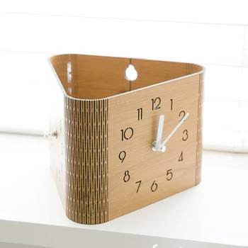 Настенные подвесные часы Креативное украшение гостиной Настольные часы с маятником Современные Простые Двусторонние Часы для сидения Цифровые часы