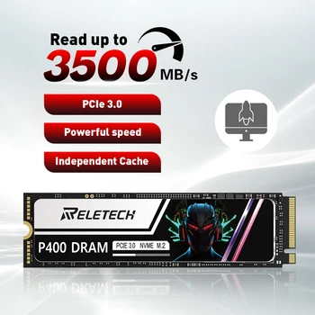 Твердотельный накопитель Reletech P400 PCle ssd m.2 nvme 256gb 512gb 1tb 2tb DRAM cache Внутренний жесткий диск для Настольного ноутбука