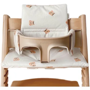 Корейская детская подушка для сидения вне дома, мультяшная защита от грязи, подушка для сиденья детского стульчика для кормления, аксессуары для обеденного стула trippe