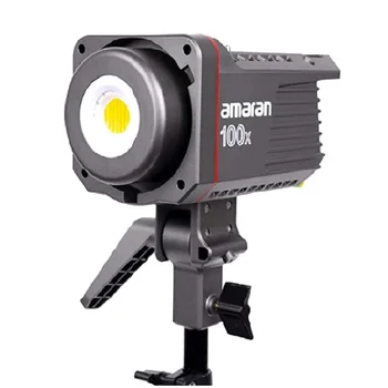 Aputure Amaran 100X CRI 95 + TLCI 95 + 2700-6500 K Двухцветный светодиодный светильник для Видеосъемки, Фотосъемки с управлением приложением, Источник питания постоянного/переменного тока