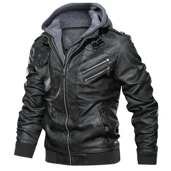 Прямая поставка, Мотоциклетная куртка с косой молнией, Мужская Брендовая военная Осенняя Мужская куртка из Искусственной кожи, пальто Европейского размера S-XXXL