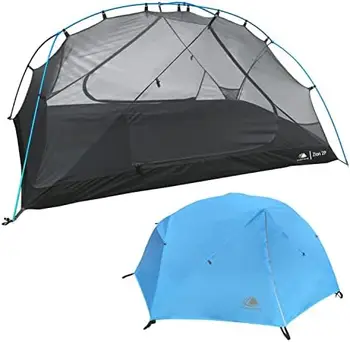  Палатка для пеших прогулок и альпинизма Byke Zion - 3 сезона, сверхлегкая, водонепроницаемая палатка для кемпинга с защитой от дождя и отпечатками пальцев - 2 Pe