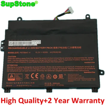 Аккумулятор SupStone P950BAT-4 для Hasee Erazer X17801, Q5/6, T96E, T97E, T97C, NP8950, NP8952, NP8953 P950HP6 P957HR P955EP6 P955ER P957KP