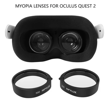 Oculus Quest 2 VR Линза для очков от близорукости 100-600 Градусов, линза из асферической смолы Для очков Quest 2 VR, Аксессуары для устройств