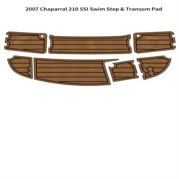 2007 Chaparral 210 SSI Коврик для плавательной Ступени Транцевая Лодка EVA Foam Из Тикового дерева Напольный коврик