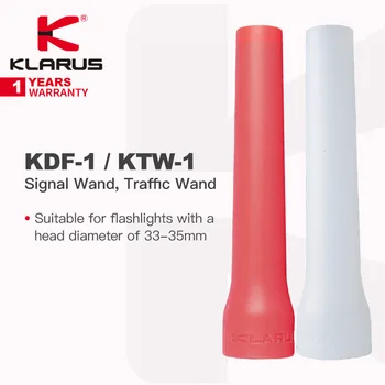 Сигнальная/дорожная палочка Klarus KTW-1/KDF-1, подходит для фонаря диаметром 33 ~ 35 мм.Высокоэластичный силикон для удобного складывания и переноски