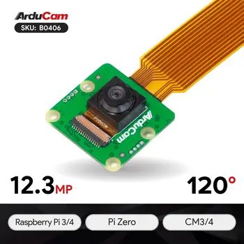 Широкоугольный модуль камеры Arducam 12MP IMX378 для Raspberry Pi