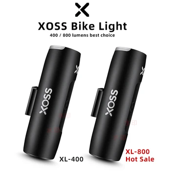 XOSS Велосипедная Фара Водонепроницаемая USB Перезаряжаемая MTB Передняя лампа Велосипедная вспышка