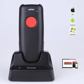 Scanhero портативный USB mini portatil беспроводной Bluetooth 1D штрих-код CCD портативный сканер штрих-кода для IOS Android Windows
