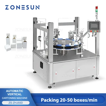 Автоматическая Упаковочная машина ZONESUN для картонных коробок ZS-ZHJ50D 