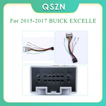 Автомобильный радиокабель QSZN 16pin, жгут проводов питания, Android Мультимедиа для BUICK EXCELLE 2015-2017