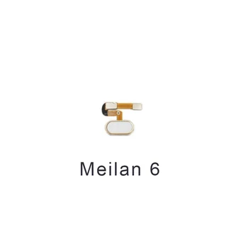 Запчасти для ремонта сенсорной кнопки Home для Meizu Meilan 6, гибкий кабель, датчик отпечатков пальцев 