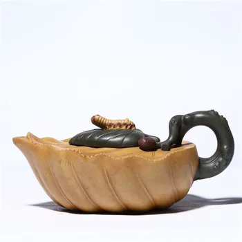 Контейнер для Чайной Церемонии, Первоклассный Фиолетовый Глиняный Чайник, Китайская Посуда для Напитков, Кухонный Чайный Сервиз Yixing Juego De Te Theiere