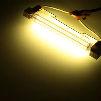 R7S 144 светодиода 15 Вт 189 мм 1450LM 2835 SMD AC85-265V Лампа Накаливания Кукурузная Лампа Прожектор С Регулируемой Яркостью 360 Градусов Освещения Высокая Яркость