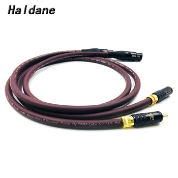 Haldane Пара HIFI WBT-0144 Соединительный кабель с разъемом RCA-XLR с разъемом XLR-RCA Аудиокабель с разъемом Prism OMNI 2 Wire
