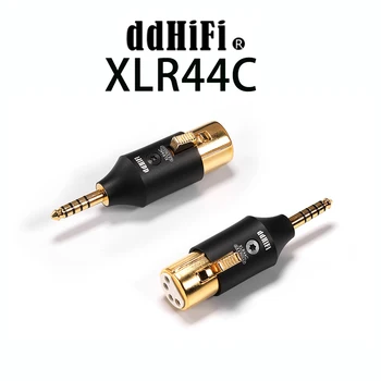 Адаптер DD ddHiFi XLR44C balanced XLR 4Pin на 4,4 мм, адаптирующий традиционные кабели наушников XLR 4Pin к устройствам с разъемом 4,4 мм