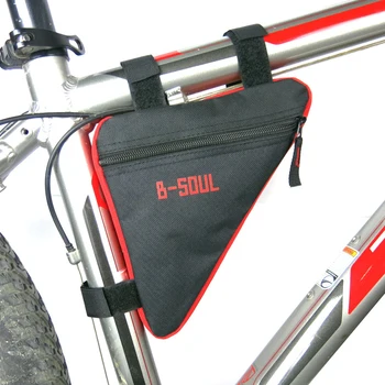 Велосипедная сумка, портативная водонепроницаемая треугольная велосипедная сумка, сумка на раму с передней трубкой, MTB дорожный велосипед, Аксессуары для велоспорта
