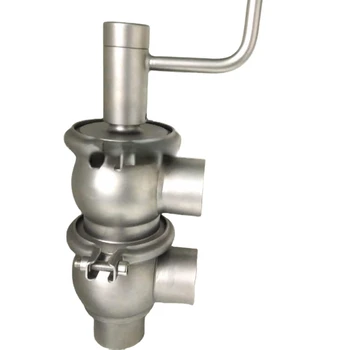 переключение регулировки обратного потока с помощью 2-ходового ручного санитарного гидравлического реверсивного клапана разнообразный клапан