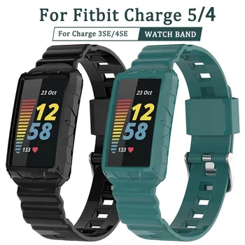 Чехол для ремешка для смарт-часов Fitbit Charge 5, спортивный ремешок для браслета Fitbit Charge 4 3 SE, ремешок на запястье Correa