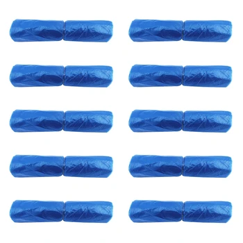 500 шт. водонепроницаемые одноразовые длинные бахилы для чистки ковров, защитные галоши